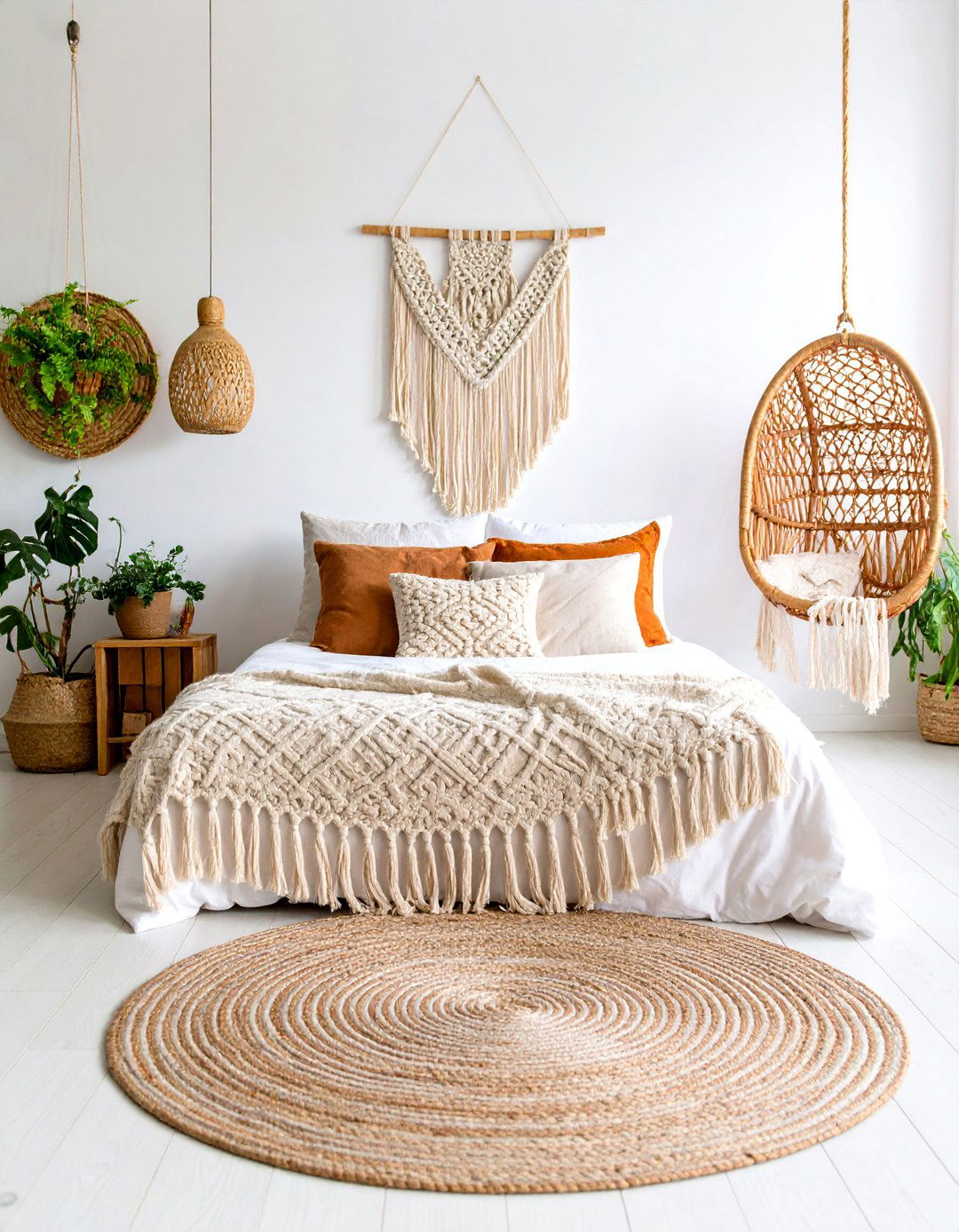 The Scandinavian Boho Fusion Bedroom - 30 ai boho chic bedroom ideas