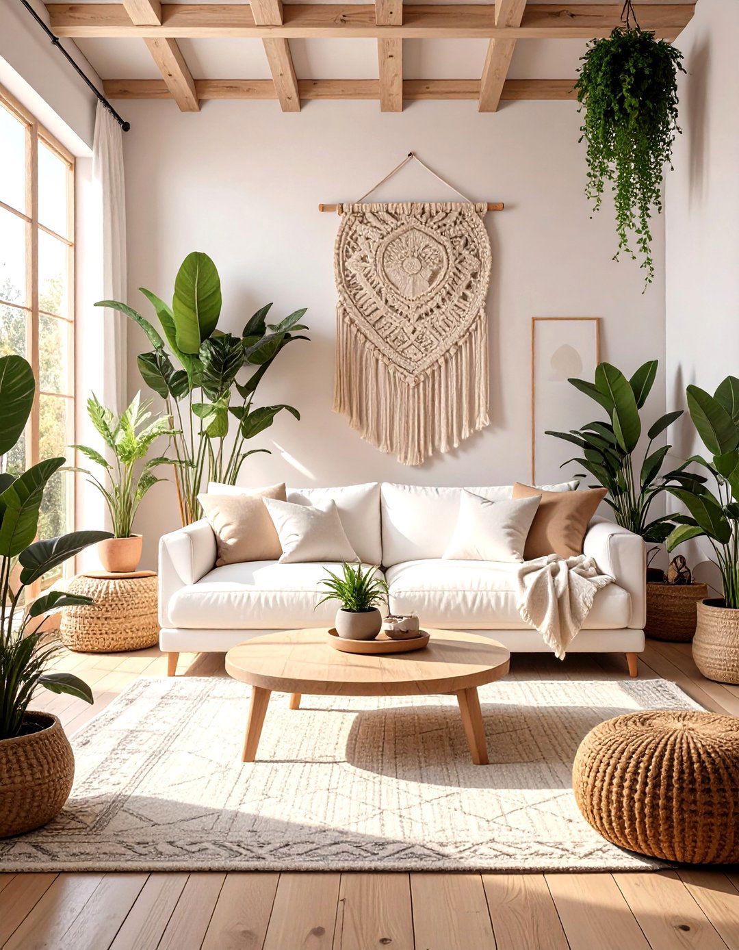 The Scandinavian Boho Fusion Living Room - 30 modern eclectic interior design ideas