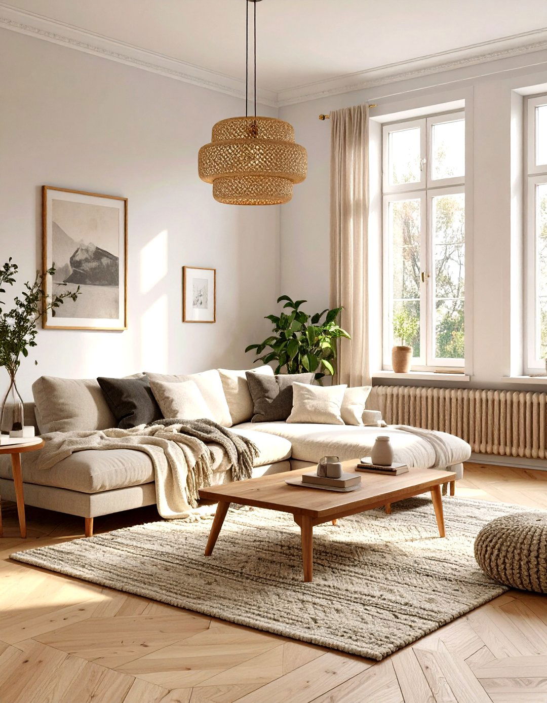 The Scandinavian Comfort Living Room - 30 interior design for living room ideas