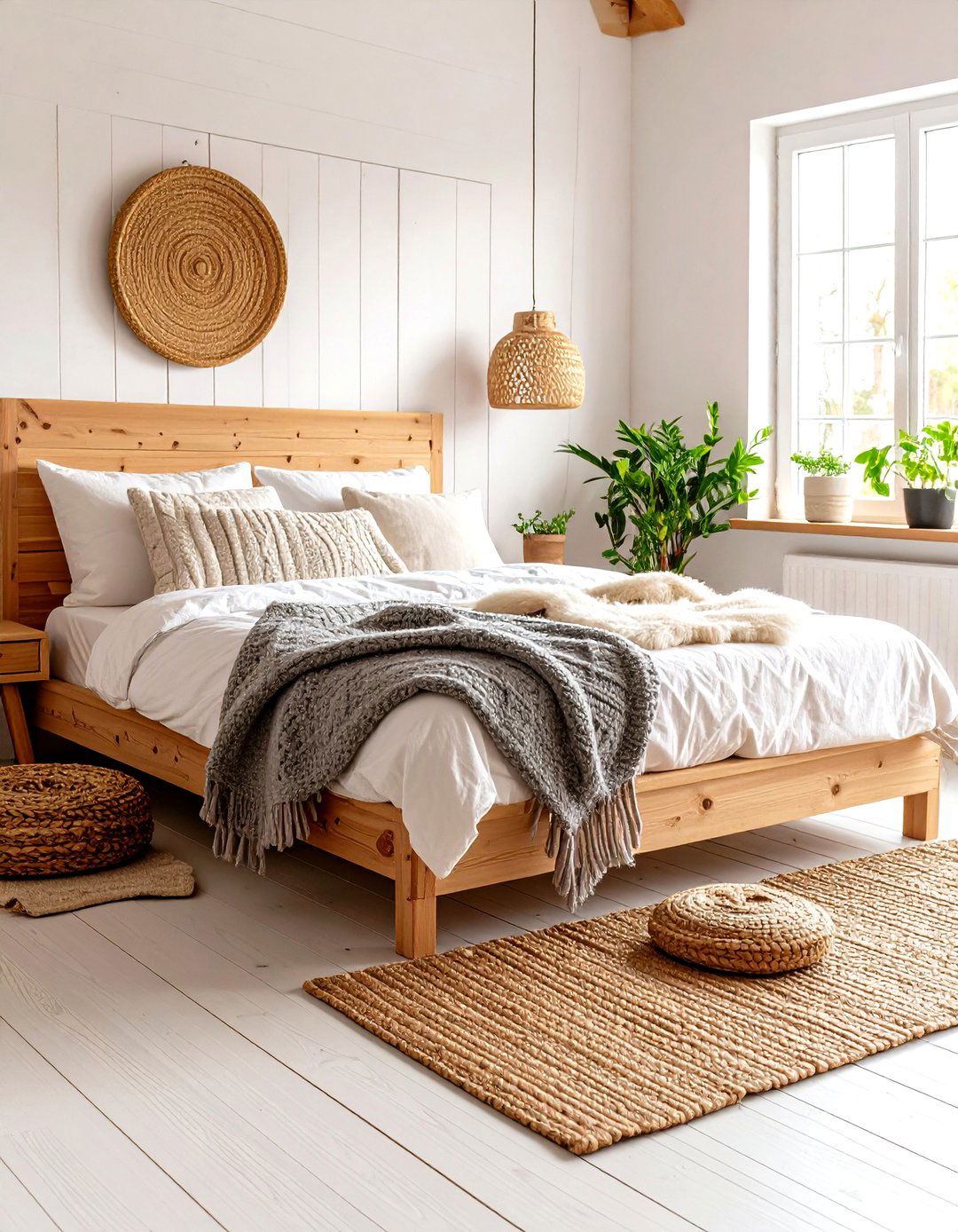 The Scandinavian Farmhouse Bedroom - 30 farmhouse master bedroom ideas
