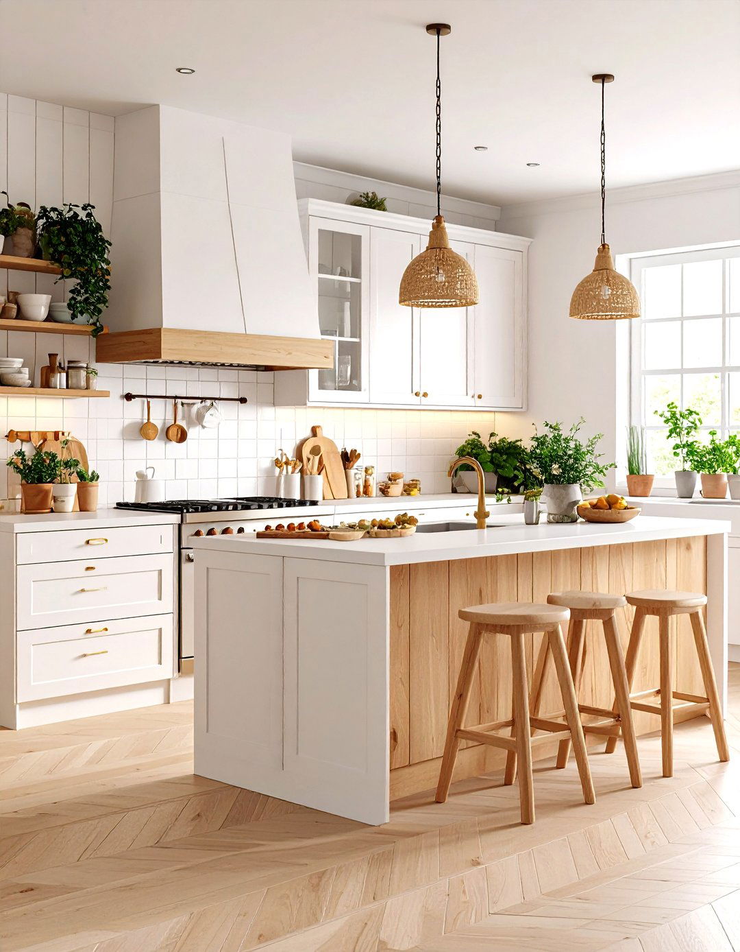 The Scandinavian Farmhouse Kitchen - 30 farmhouse kitchen decor ideas