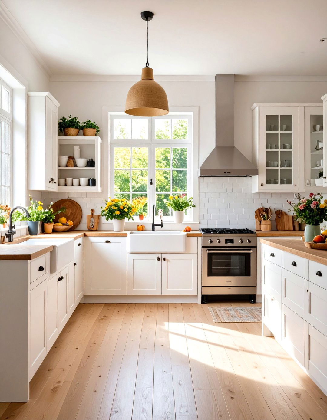 The Scandinavian Farmhouse Kitchen - 30 farmhouse country kitchen ideas
