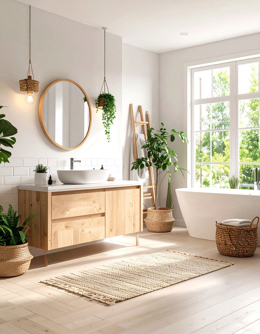 The Scandinavian Functional Bathroom - 30 large bathroom ideas
