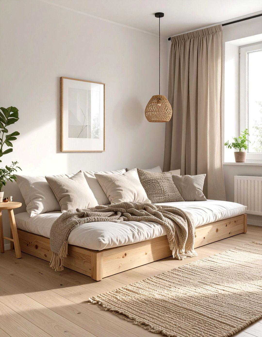30 Modern Scandinavian Interior Design Ideas for Homes - We Love Home Blog - Scandinavian Guest Room Furniture