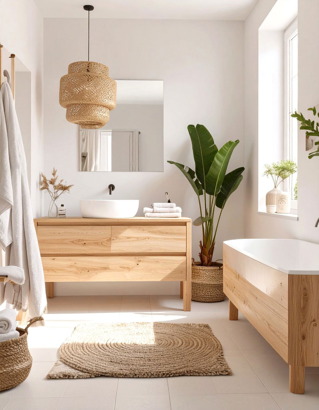 The Scandinavian Hygge Bathroom - 30 bathroom remodeling ideas