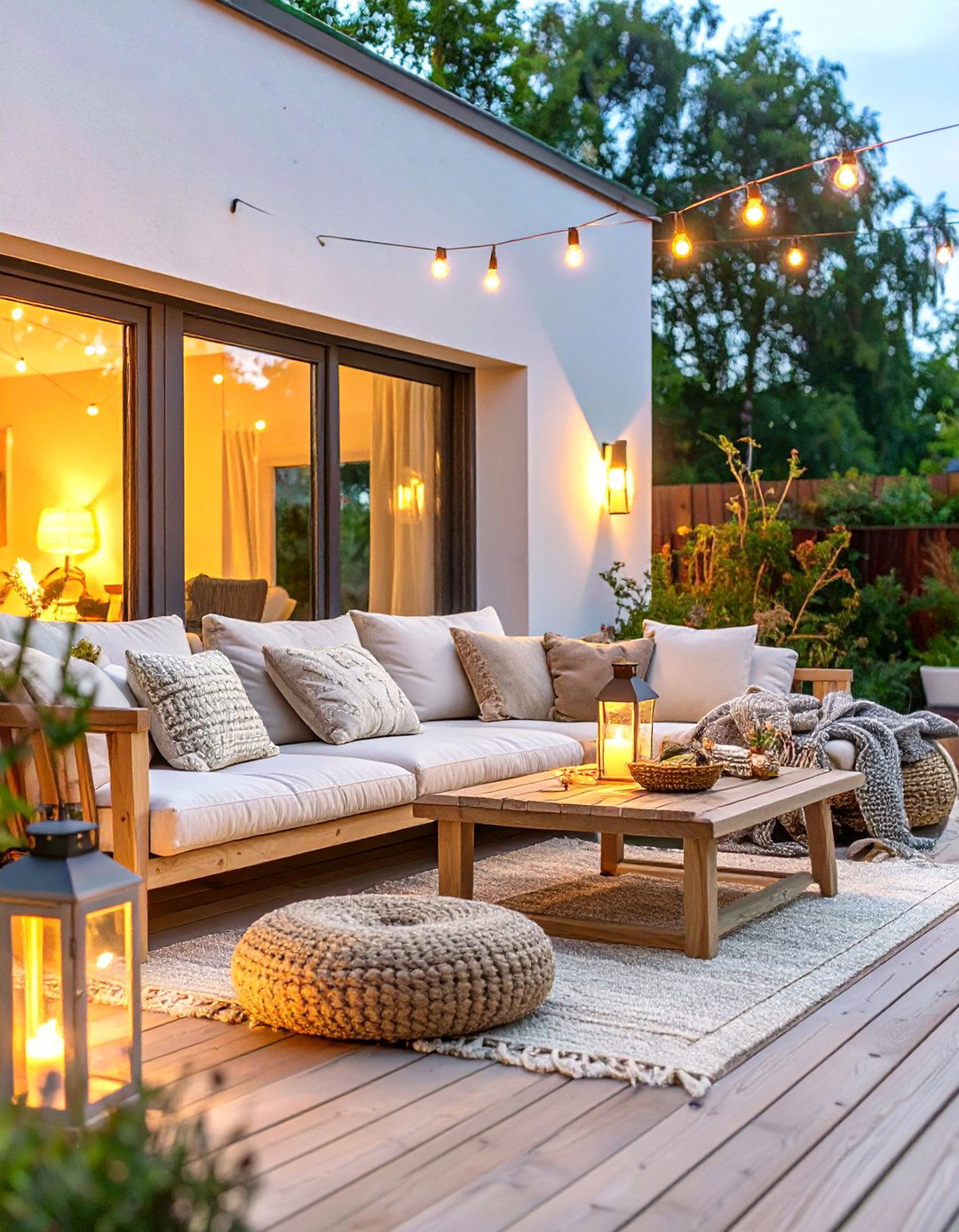The Scandinavian Hygge Deck - 30 back deck ideas