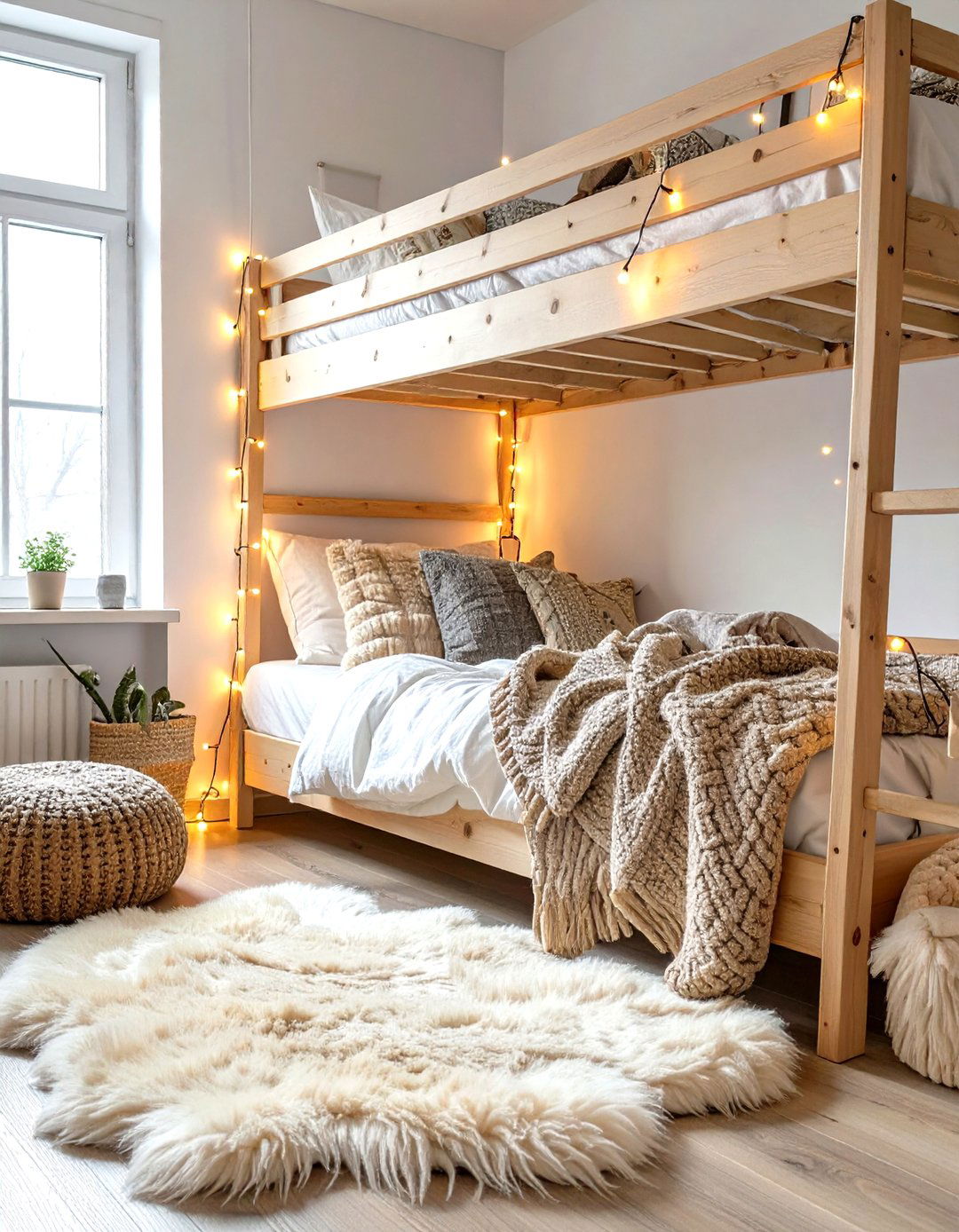 The Scandinavian Hygge Dorm Room - 30 dorm room ideas for girls