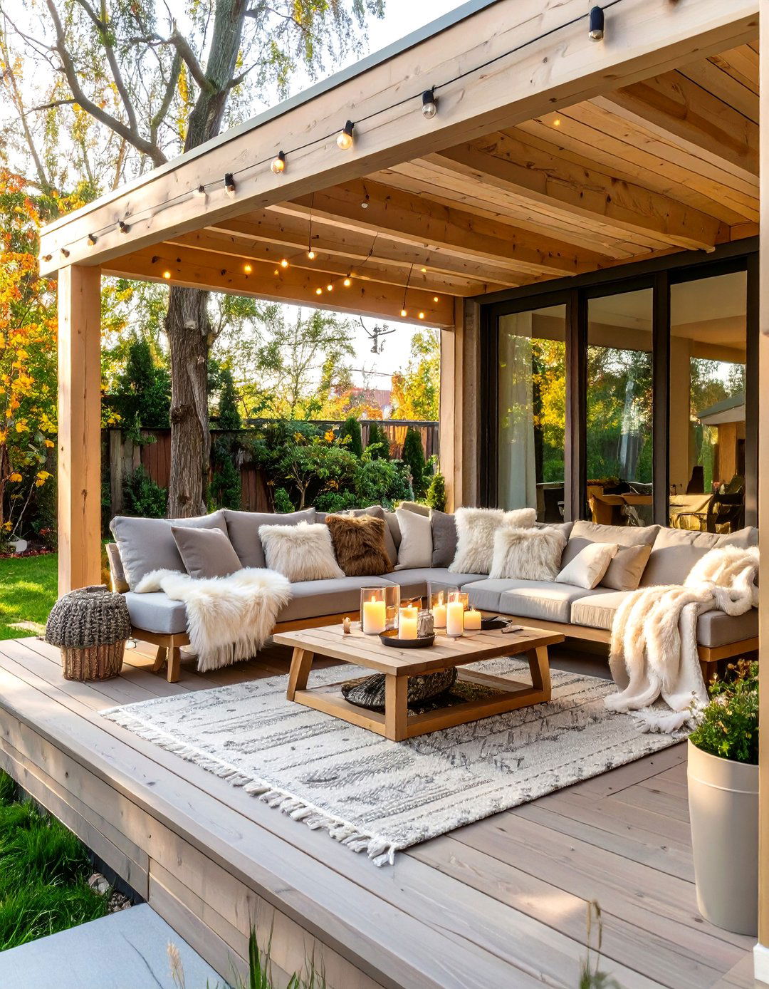 The Scandinavian Hygge Haven - 30 attached covered patio ideas