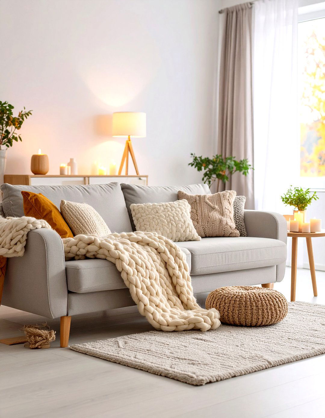 The Scandinavian Hygge Living Room - 30 home decor ideas living room