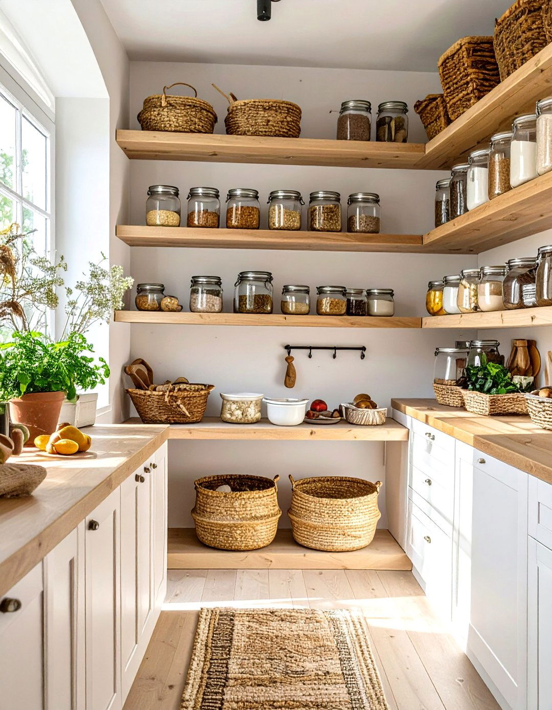 The Scandinavian Hygge Pantry - 30 ai pantry organization ideas