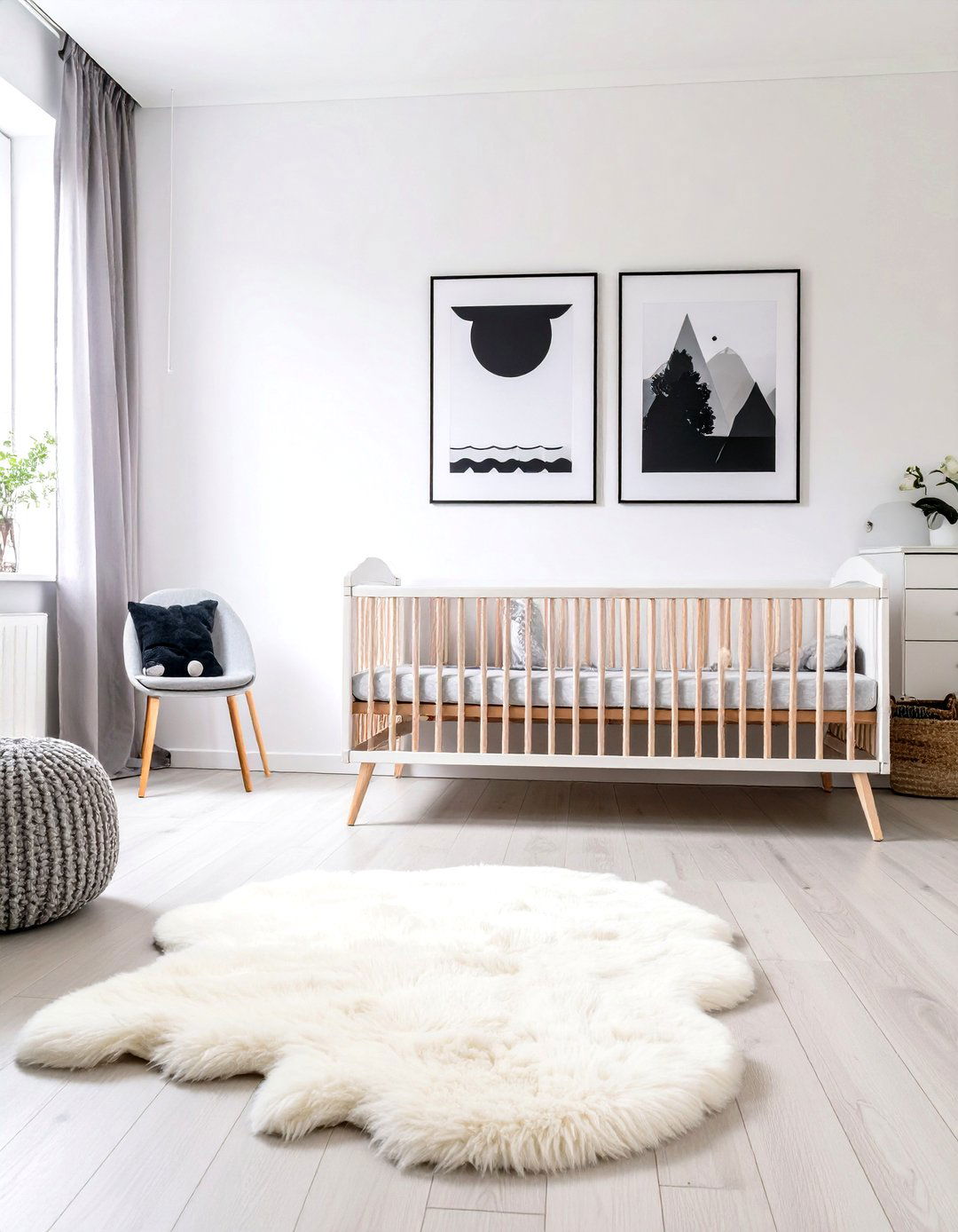 The Scandinavian Inspired Baby Room - 30 modern baby girl room ideas
