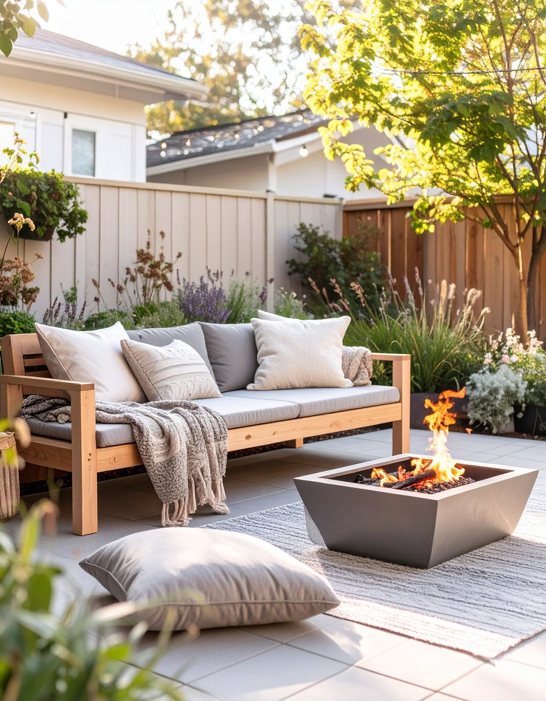 The Scandinavian Inspired Backyard - 30 modern small backyard ideas
