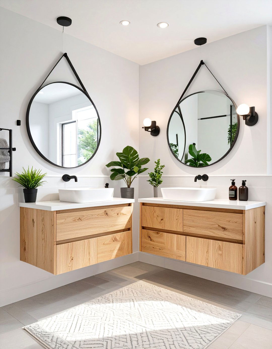 The Scandinavian Inspired Bathroom - 30 jack and jill bathroom ideas