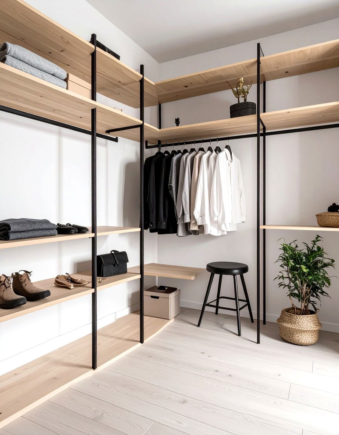 The Scandinavian Inspired Closet - 30 modern closet design ideas