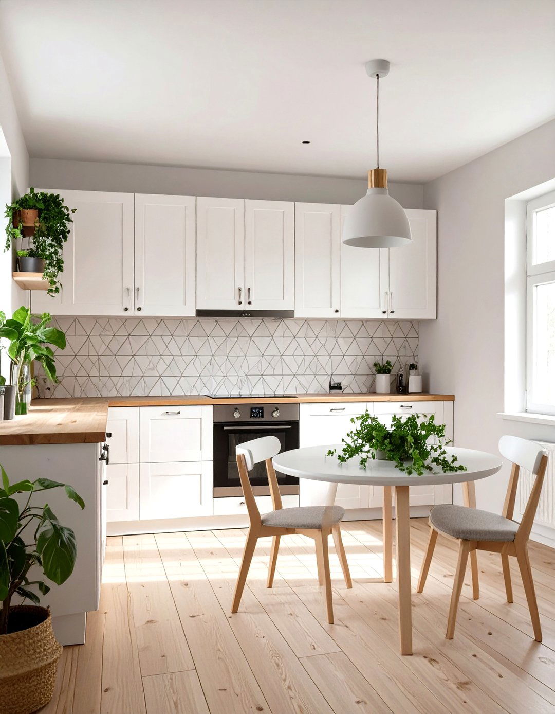The Scandinavian Inspired Cottage Kitchen - 30 cottage kitchen ideas