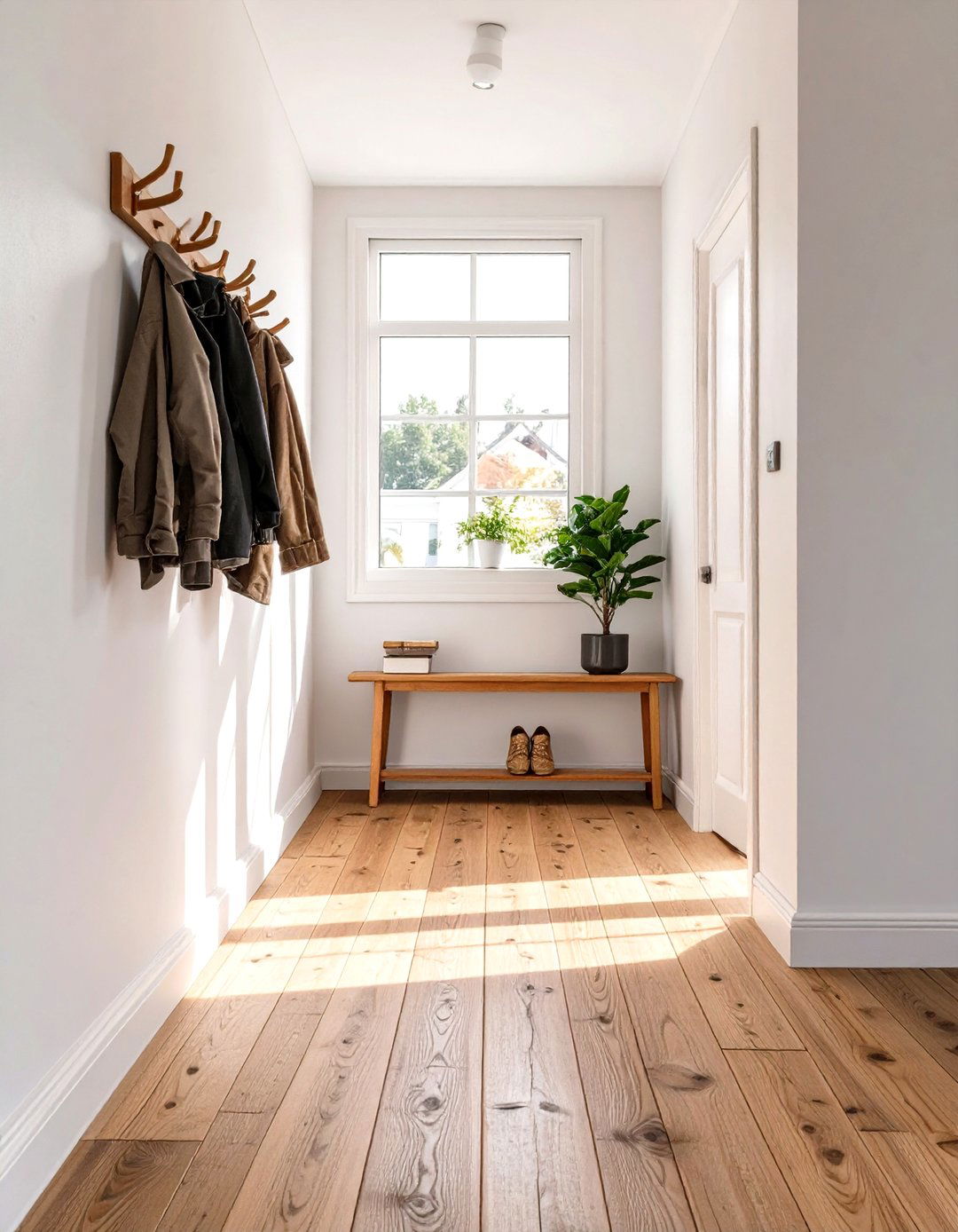 The Scandinavian Inspired Entryway - 30 how to design a stylish entryway ideas