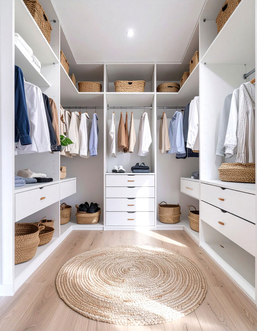 The Scandinavian Inspired Functional Closet - 30 closet remodel ideas