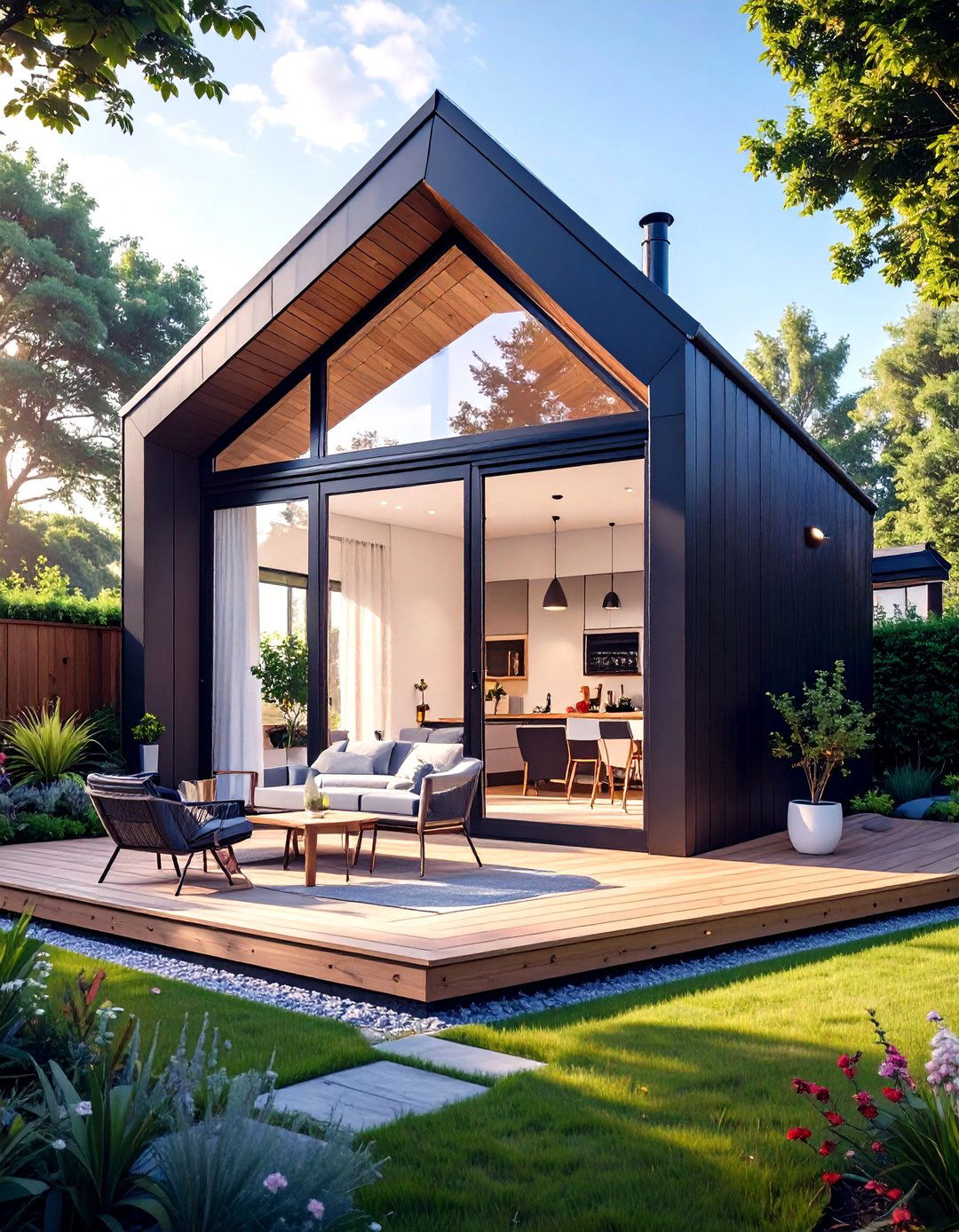 The Scandinavian Inspired Garden Studio - 30 garden studio design ideas