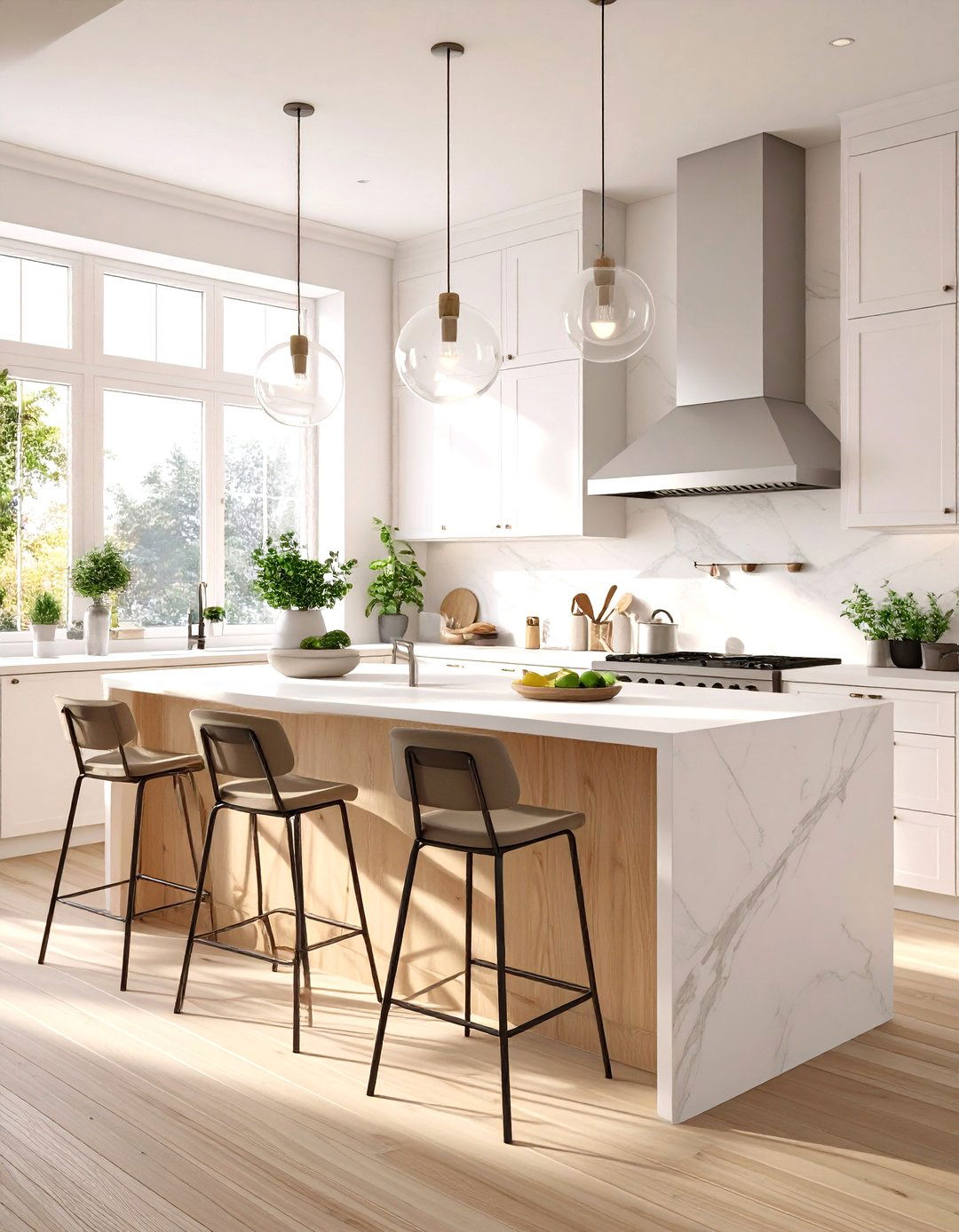 The Scandinavian Inspired Kitchen Island - 30 modern kitchen island ideas