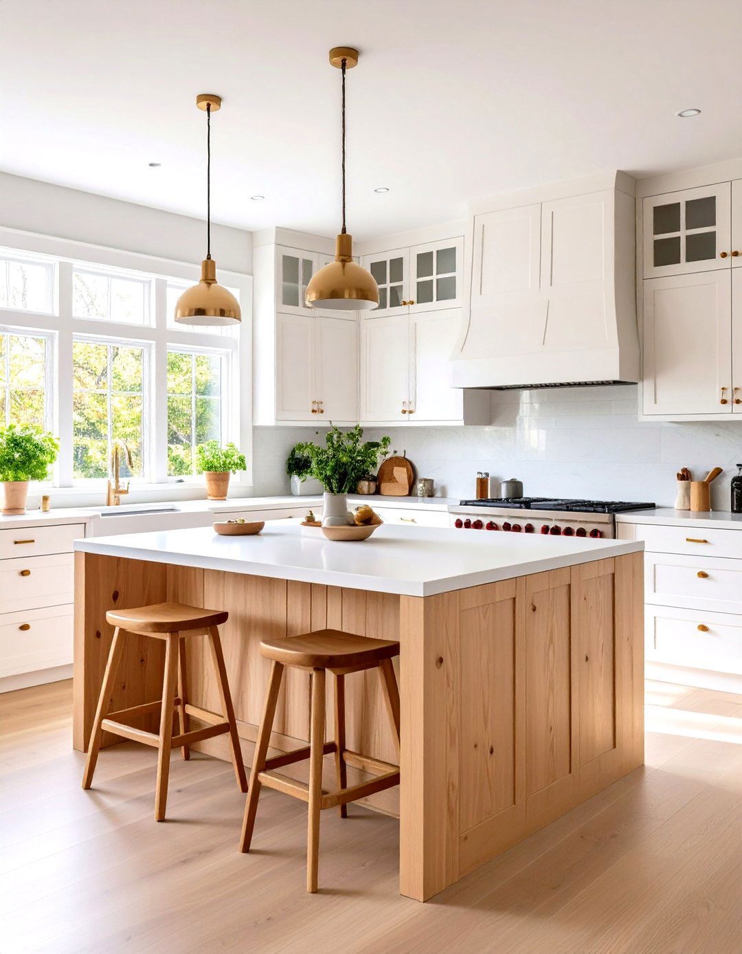 The Scandinavian Inspired Kitchen Island - 30 kitchen island decorating ideas