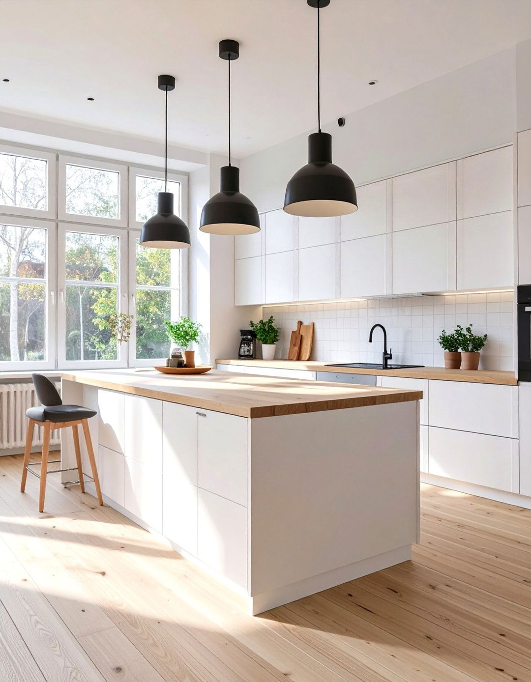 The Scandinavian Inspired Kitchen - 30 black and white kitchen ideas