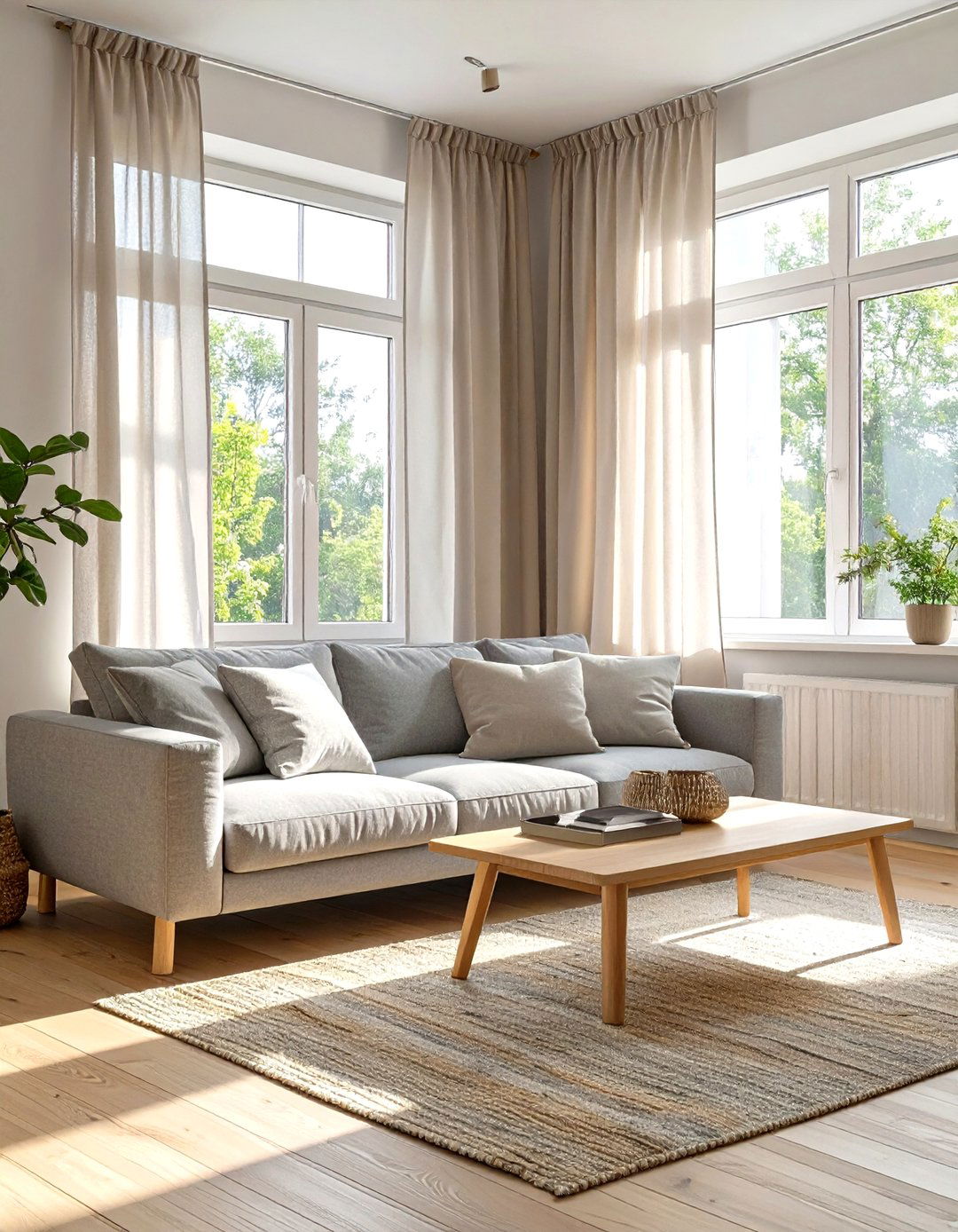 The Scandinavian Inspired Living Room - 30 minimalist living room ideas