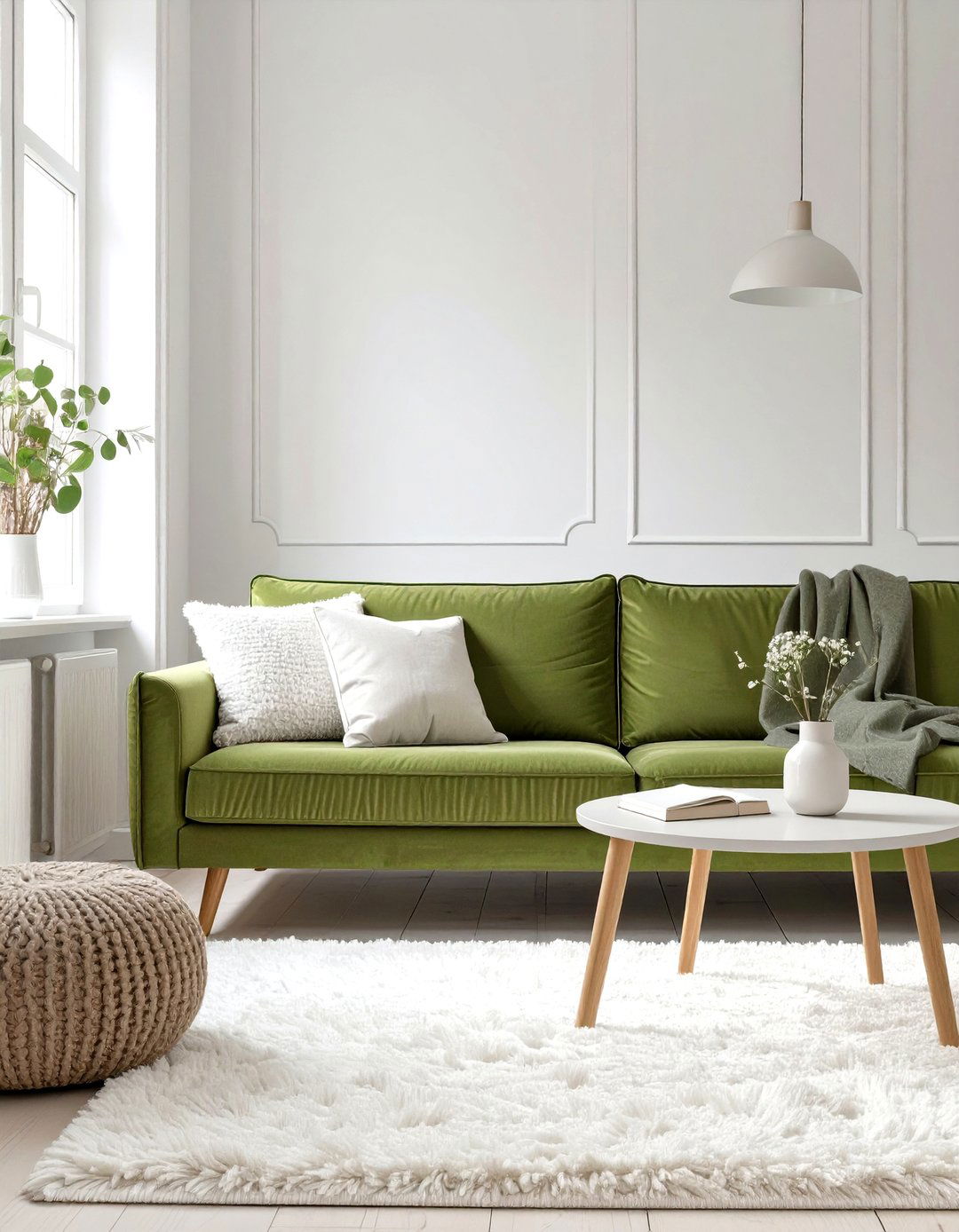 30 Olive Green Sofa Living Room Ideas for Comfort