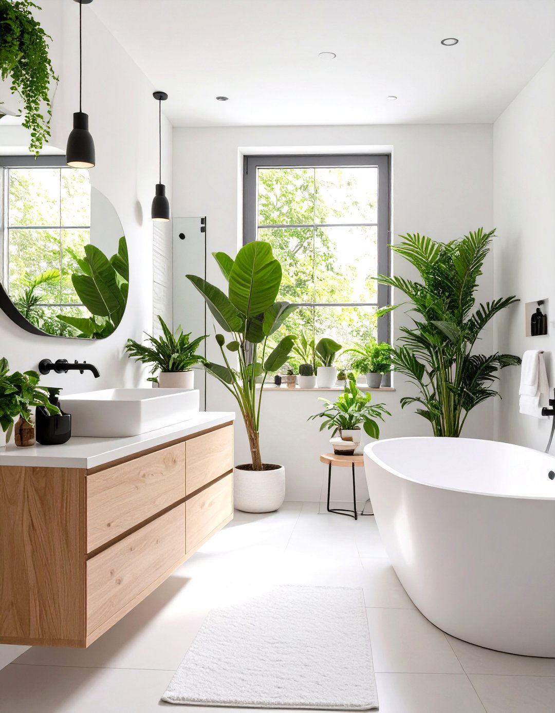 The Scandinavian Inspired Master Bathroom - 30 luxury master bathroom ideas
