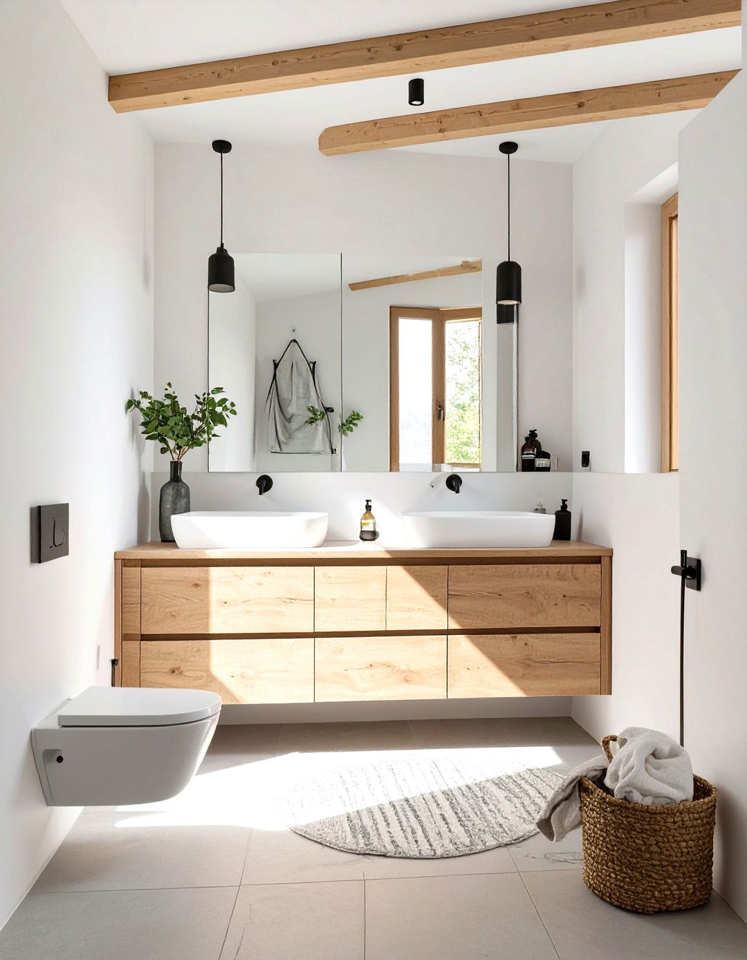 The Scandinavian Inspired Minimalist Bathroom - 30 minimalist bathroom ideas