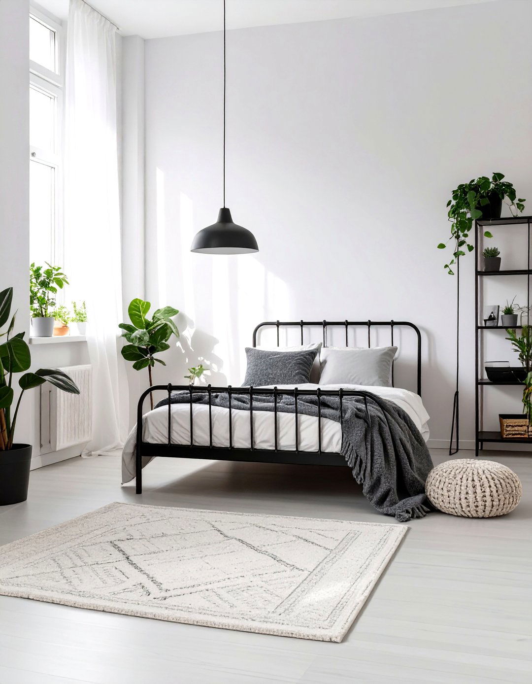 The Scandinavian Inspired Neutral Bedroom - 30 neutral and black bedroom ideas