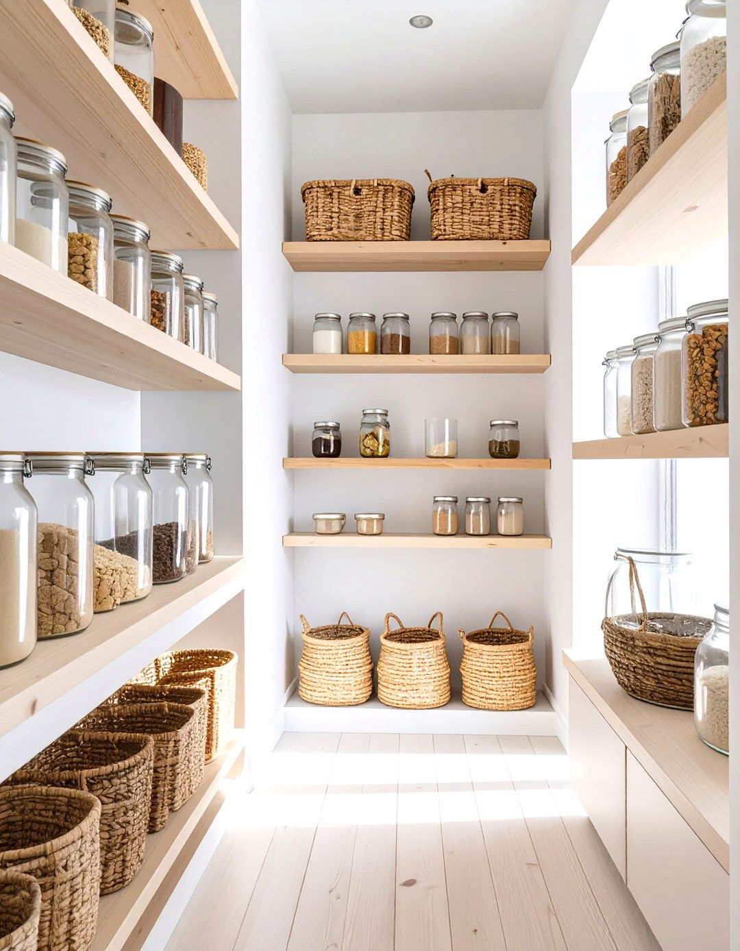 The Scandinavian Inspired Pantry - 30 custom pantry ideas