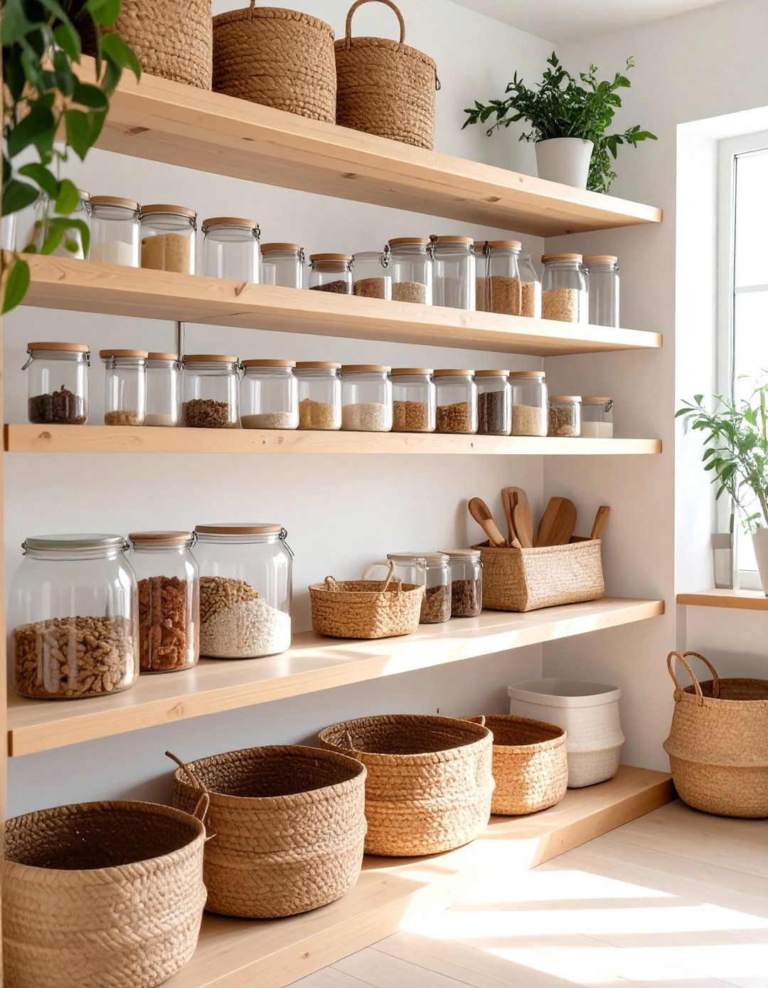 The Scandinavian Inspired Pantry - 30 organize pantry ideas
