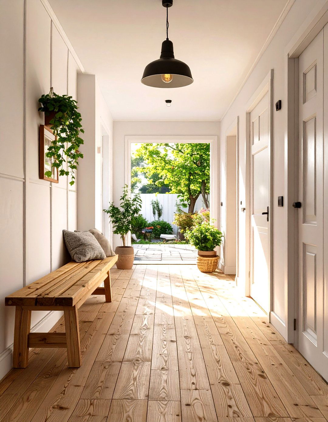 The Scandinavian Inspired Passage - 30 enclosed breezeway ideas from garage to house