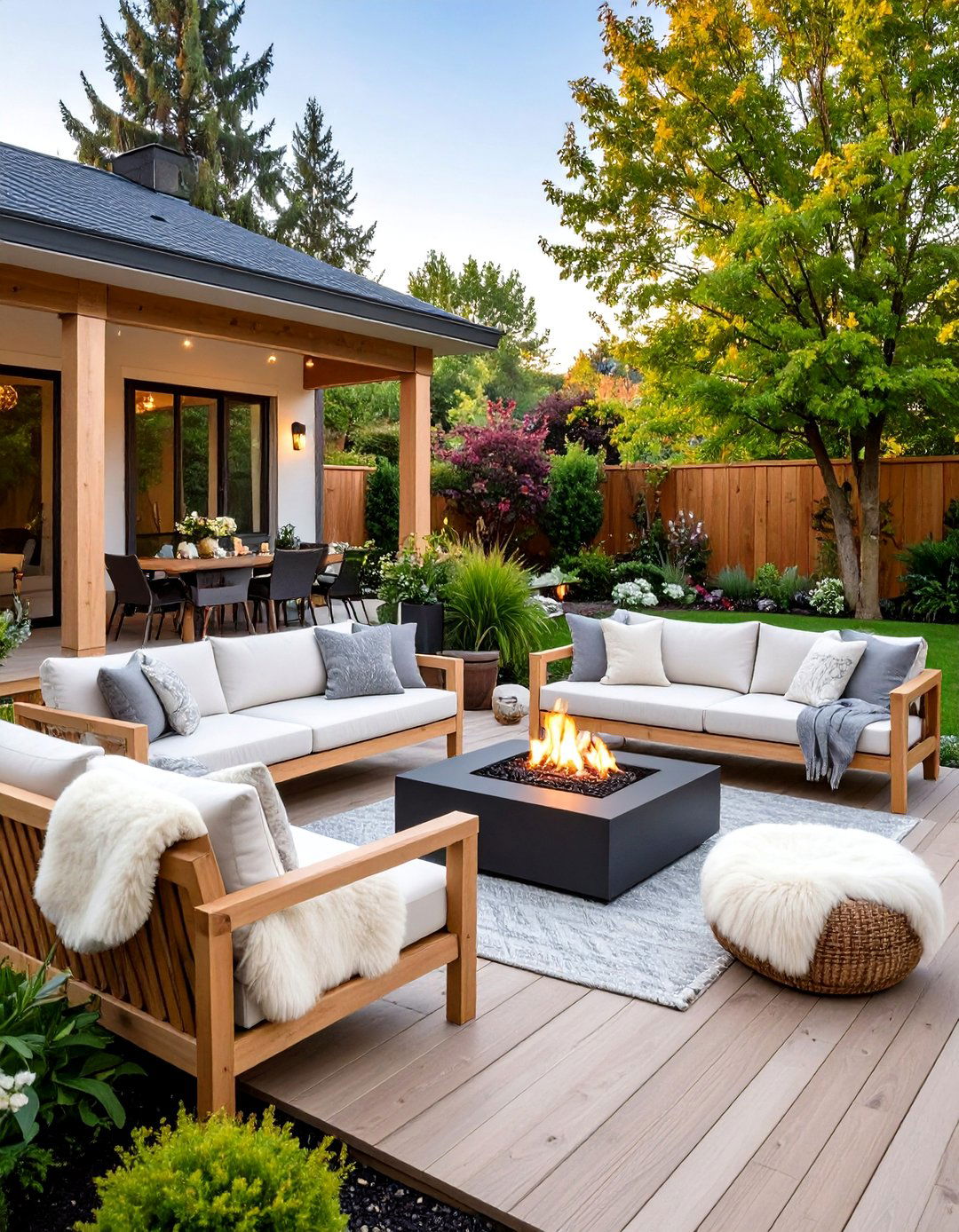 The Scandinavian Inspired Patio - 30 backyard makeover ideas