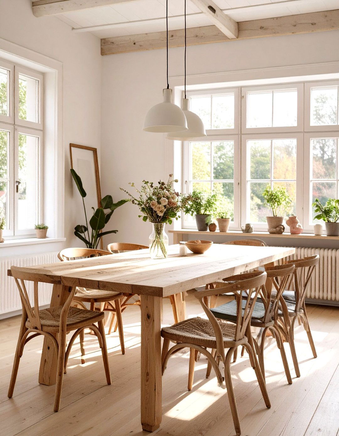 The Scandinavian Inspired Rustic Dining Room - 30 modern rustic interior design ideas