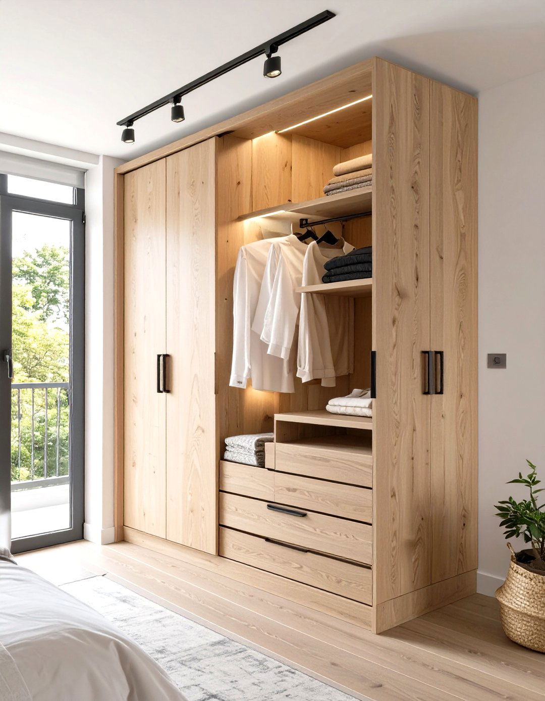 The Scandinavian Inspired Wardrobe - 30 built in wardrobe ideas