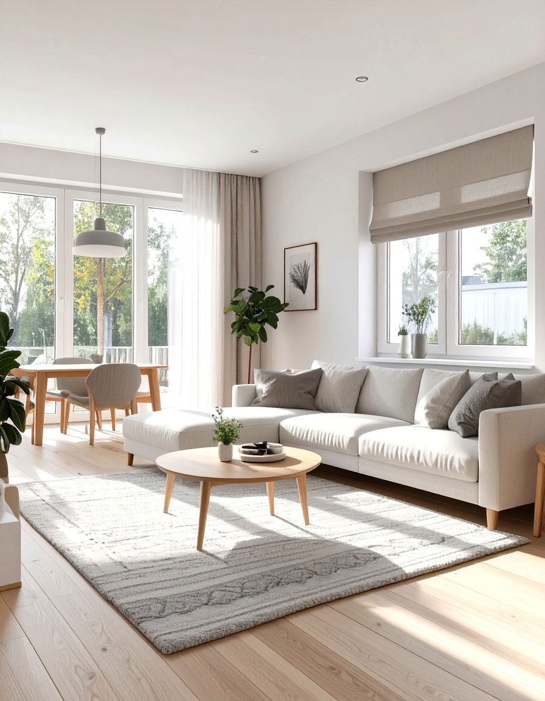 The Scandinavian Mid Century Hybrid - 30 mid century interior design ideas