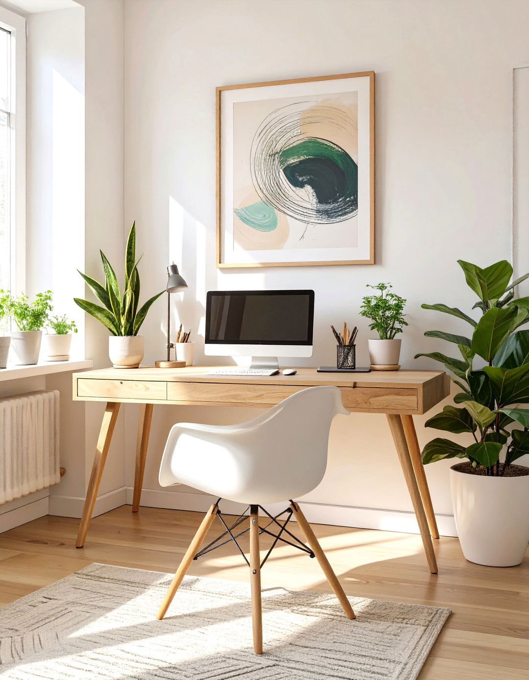 The Scandinavian Minimalist Home Office - 30 home office decor ideas for her