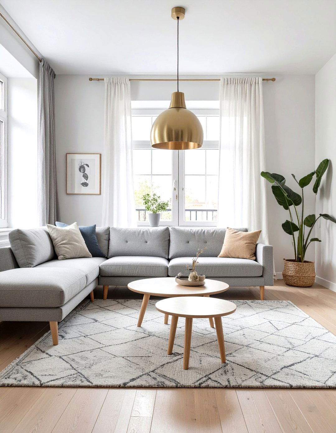 The Scandinavian Minimalist Living Room - 30 extra small apartment living room ideas