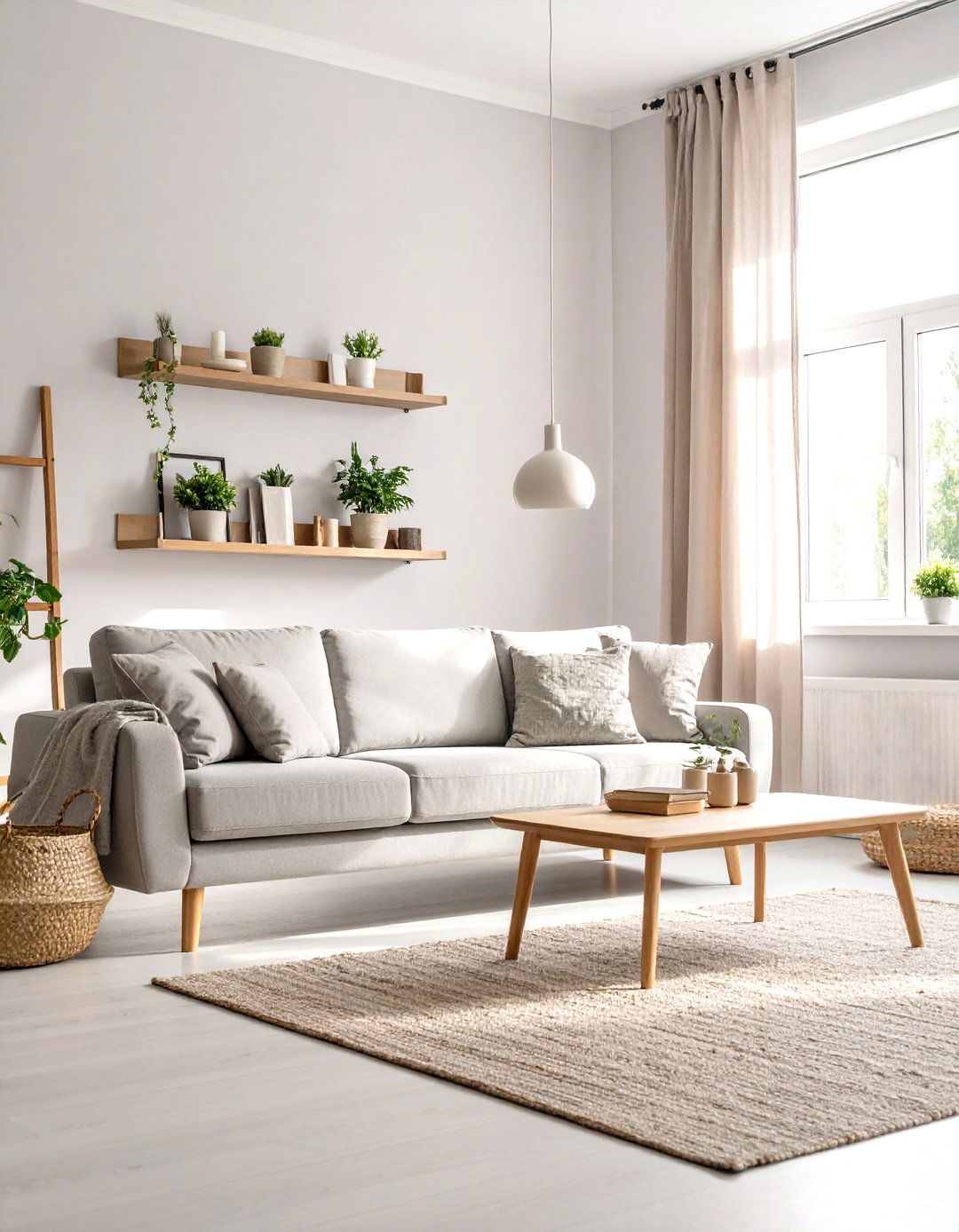The Scandinavian Minimalist Living Room - 30 living room ideas for small spaces