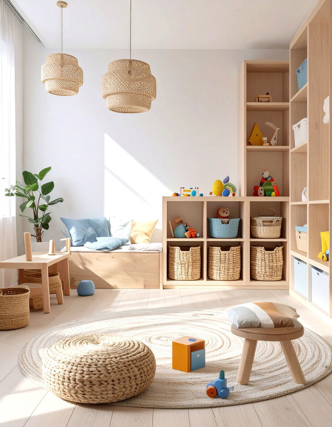 The Scandinavian Playroom for Kids - 30 interior design games ideas