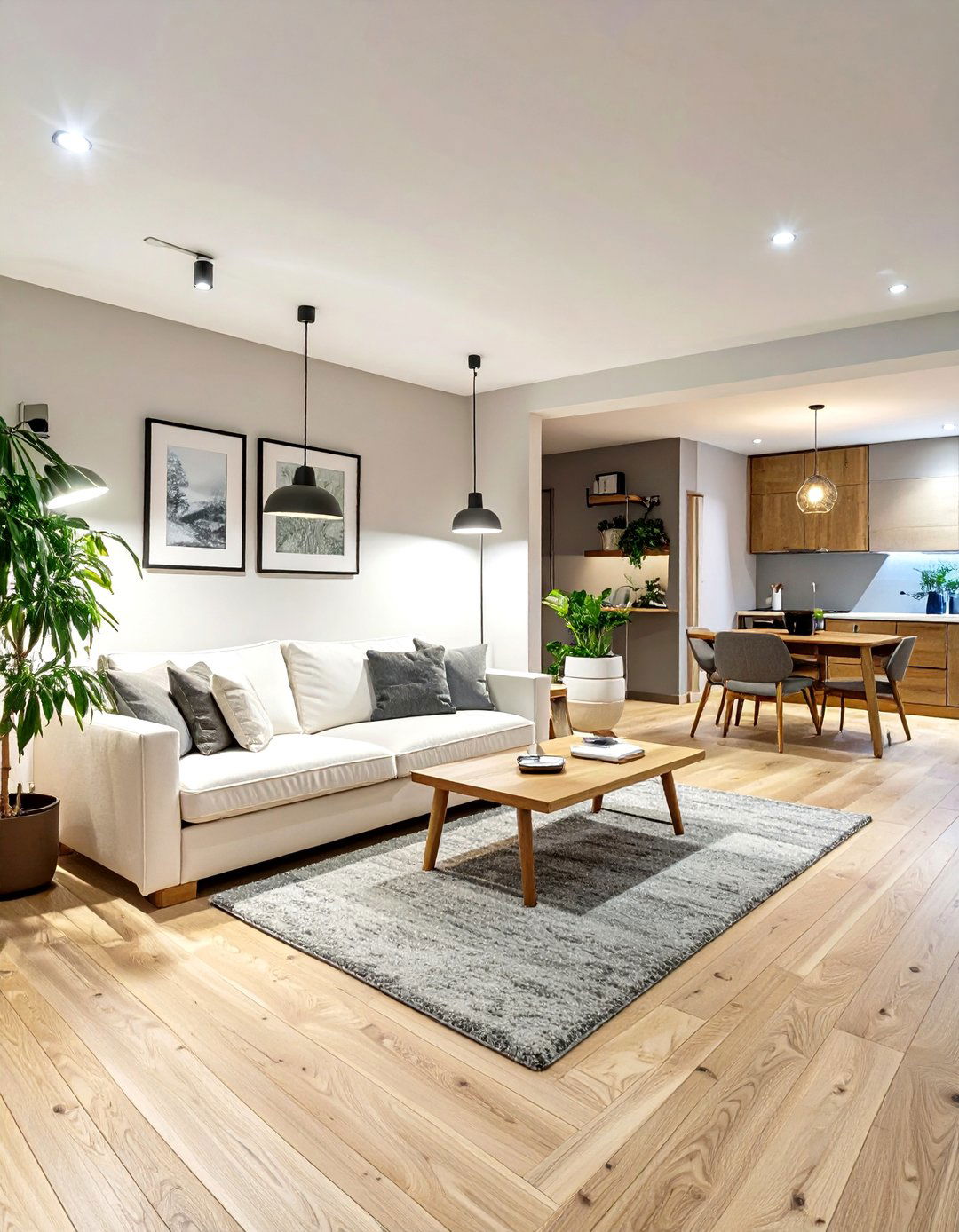 The Scandinavian Retreat Basement - 30 basement apartment ideas