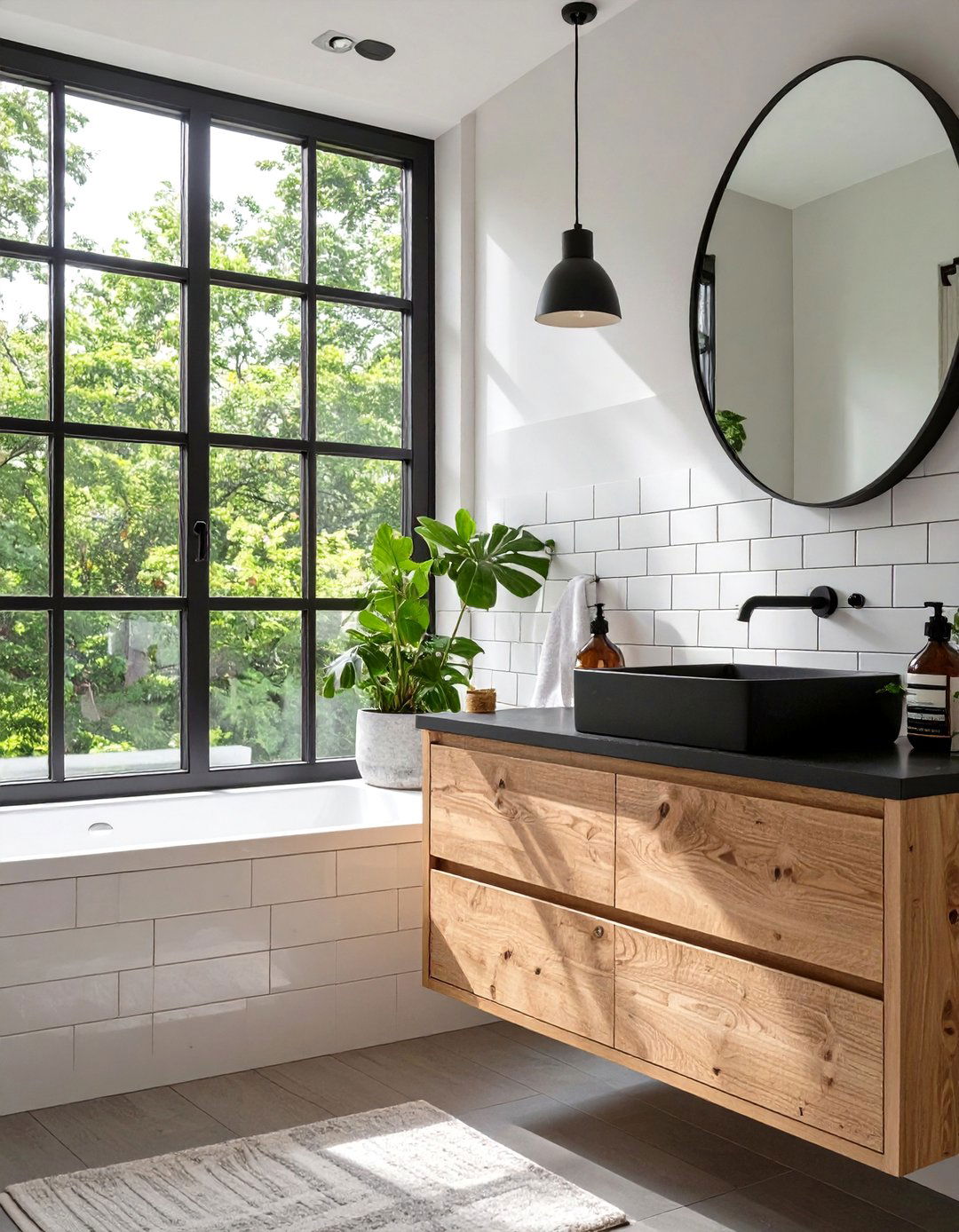 The Scandinavian Sanctuary Bathroom - 30 bathroom reno ideas