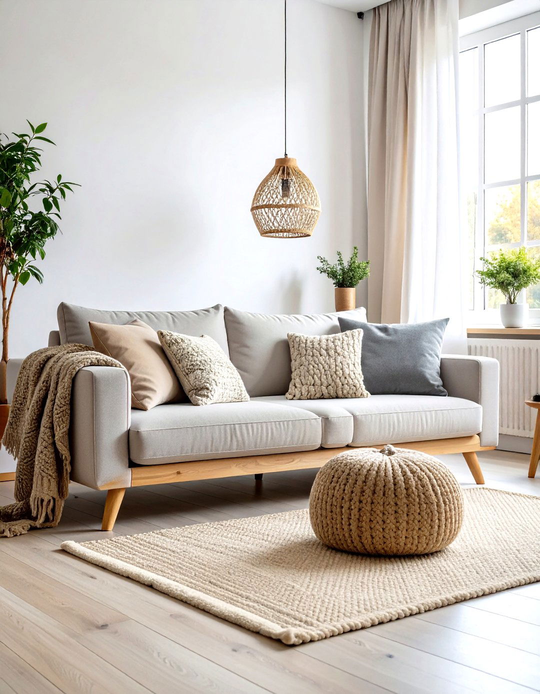 The Scandinavian Sanctuary Living Room - 30 living room decor ideas