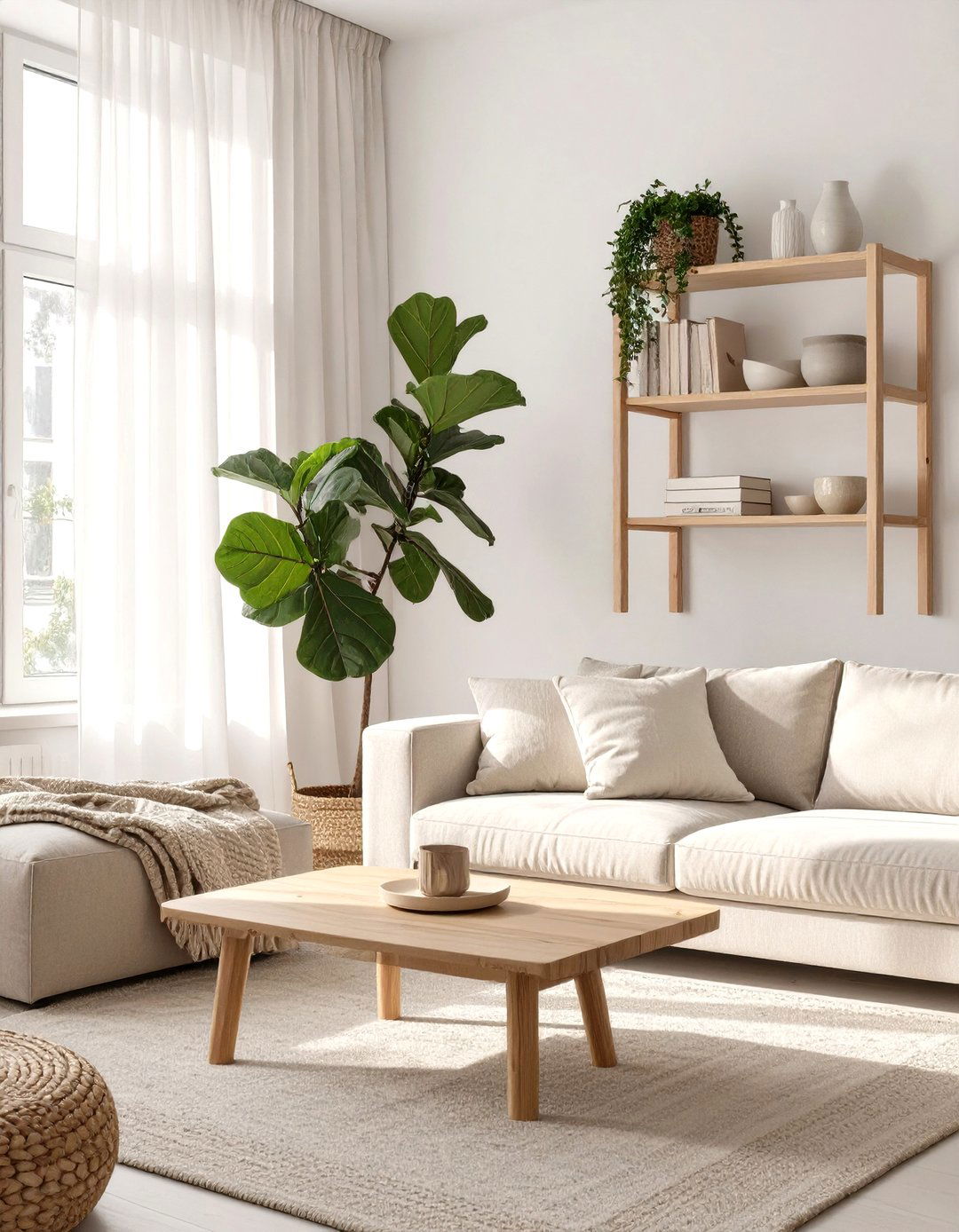 The Scandinavian Sanctuary Living Room - 30 ikea interior design ideas