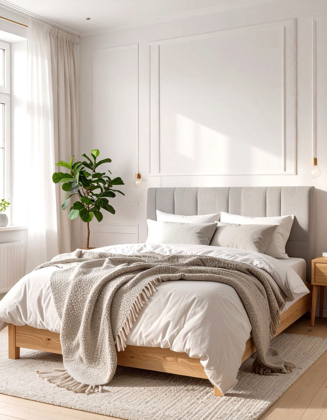 The Scandinavian Serenity Bedroom - 30 cool bedroom ideas