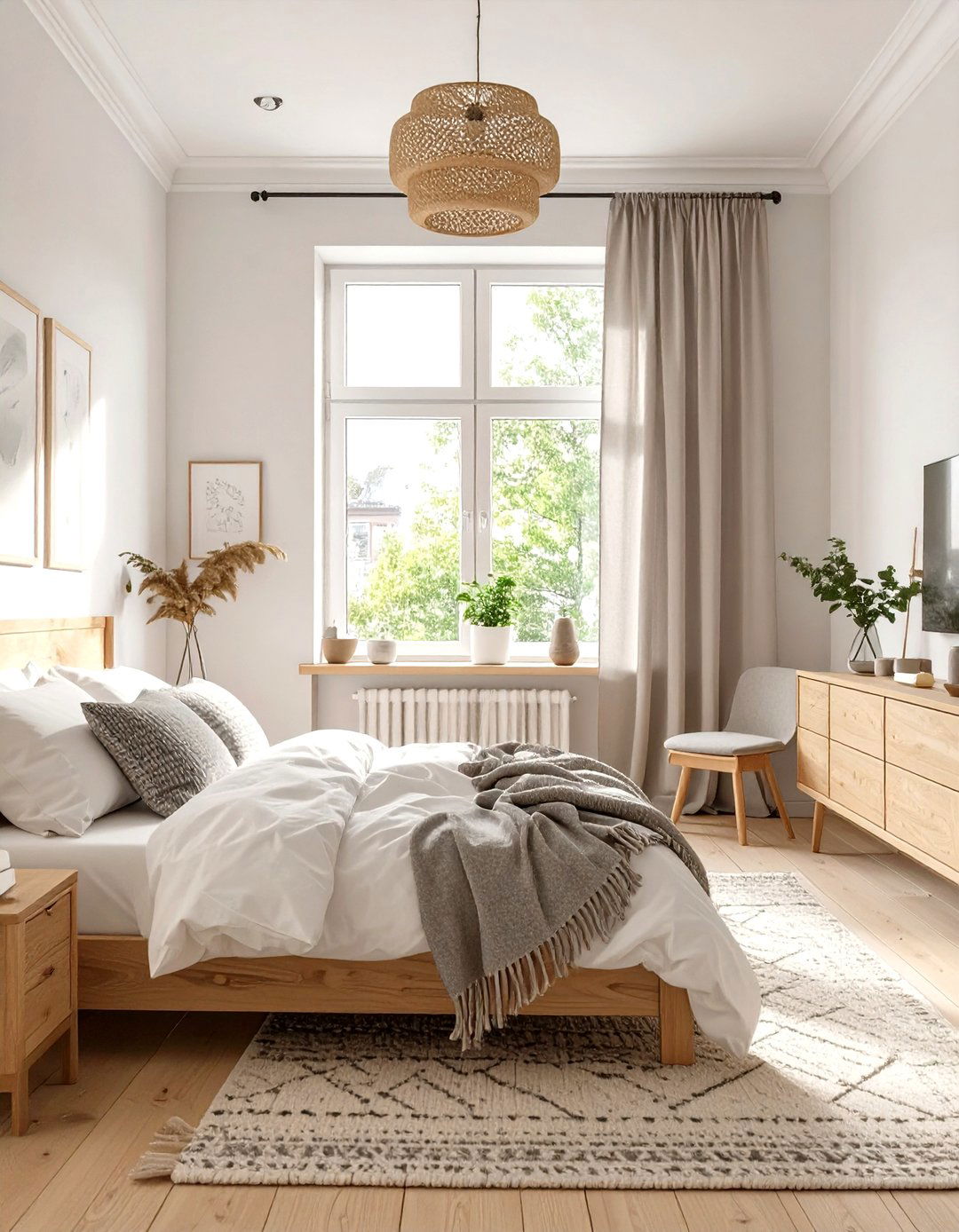 The Scandinavian Serenity Bedroom - 30 master bedroom furniture ideas