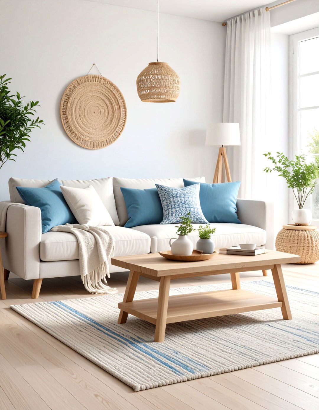 The Scandinavian Serenity Living Room - 30 furniture ideas for living room