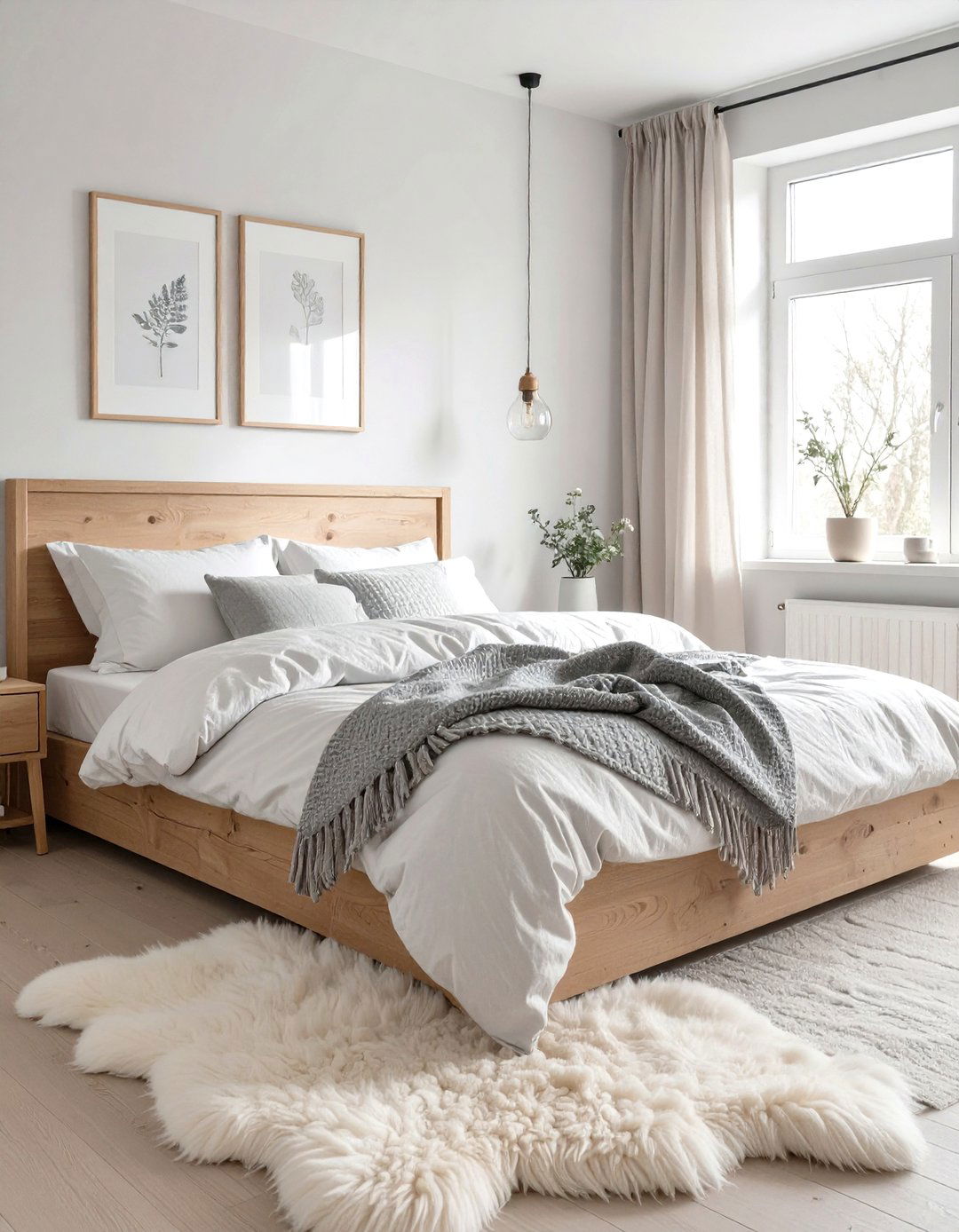 The Scandinavian Simplicity Bedroom - 30 cozy modern small bedroom ideas