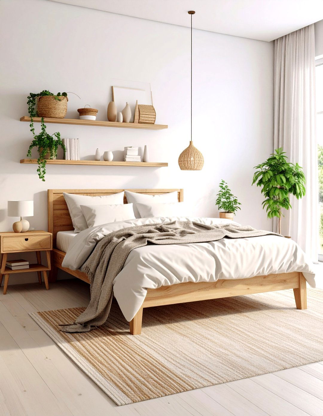 The Scandinavian Simplicity Bedroom - 30 diy bedroom ideas